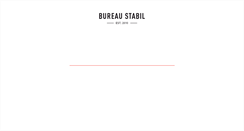 Desktop Screenshot of bureaustabil.de